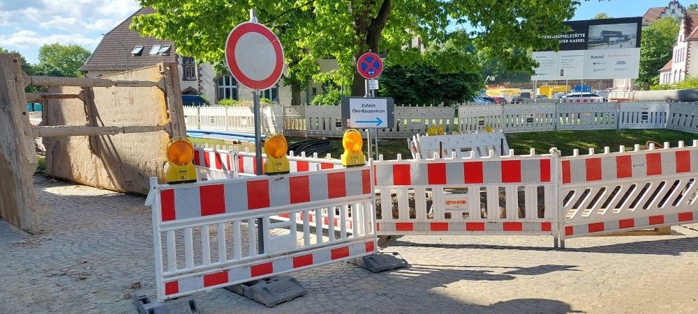 Die Zufahrt zum Öko-Zentrum Kassel ist frei!