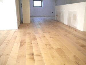 Holzdielen aus europäischen Ahorn